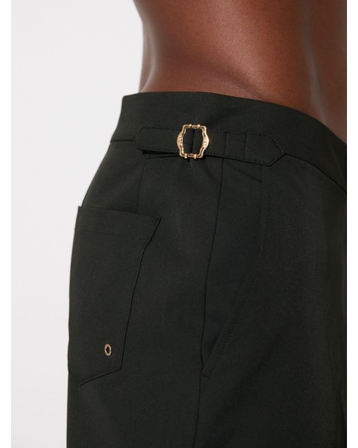 Reiss Blue Side-Adjuster Swim Shorts for men