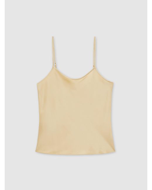 Reiss Blue Silk Cami Top