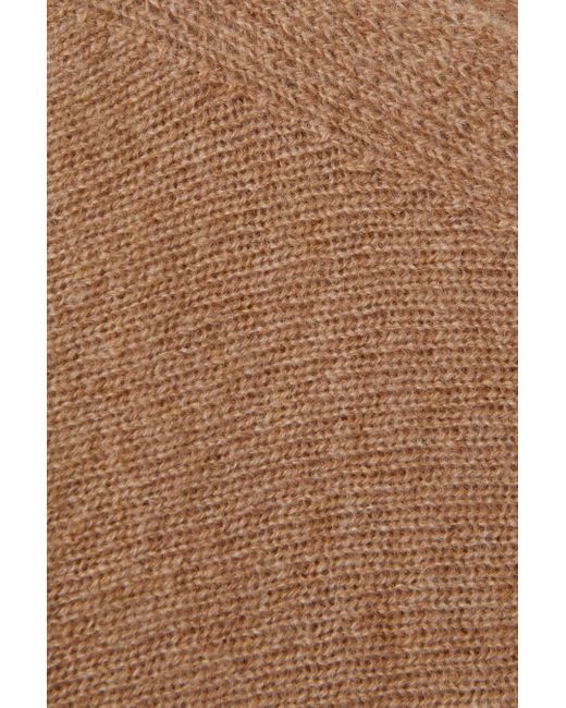 Crush Brown Collection Cashmere Batwing Jumper