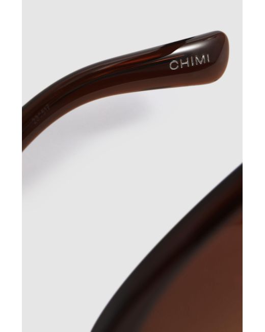Chimi Brown (sunglasses) - Acetate Cat Eye Sunglasses
