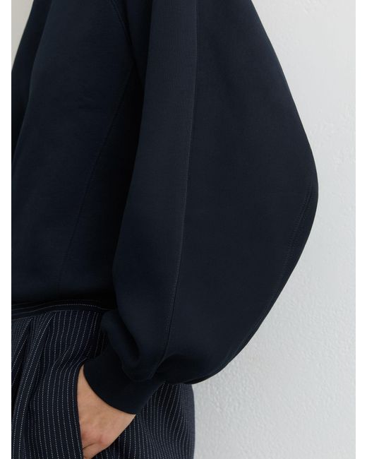 Reiss Blue Charlie - Navy Cotton-blend Full-sleeve Sweatshirt, Xl (us 16-18)