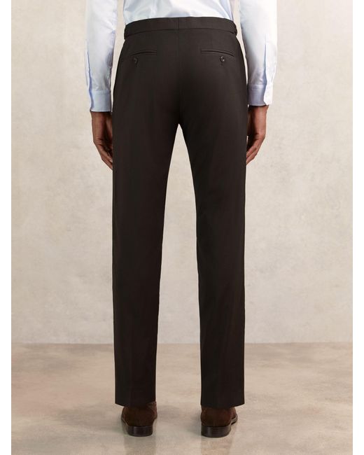 Reiss Natural Classic-Fit Wool-Blend Suit Trousers for men
