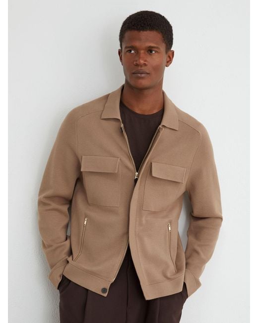 Reiss Natural Cardigan for men