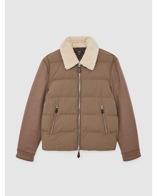 Reiss Natural Maximus - Light Brown Jacket, S for men