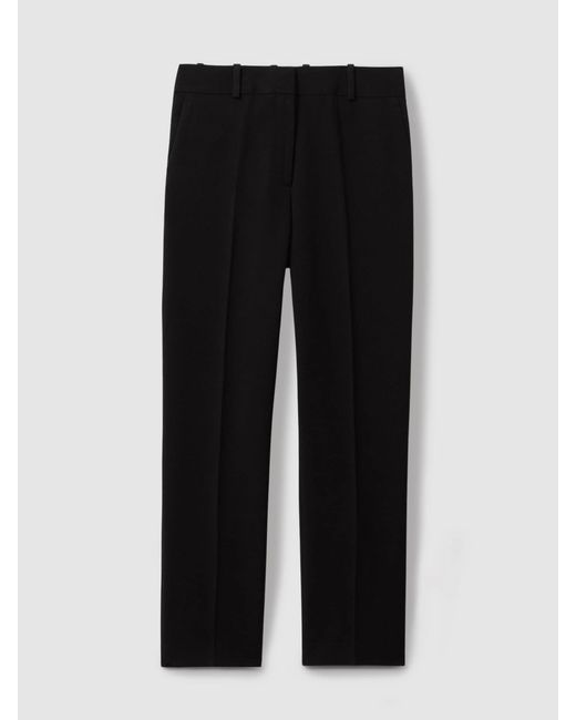 Reiss Black Gabi Polyester Suit Trousers