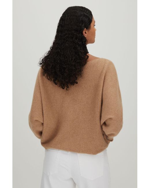 Crush Brown Collection Cashmere Batwing Jumper