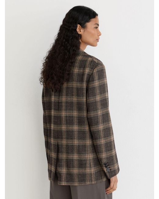 Reiss Green Sandor Wool Relaxed Single-Breasted Blazer