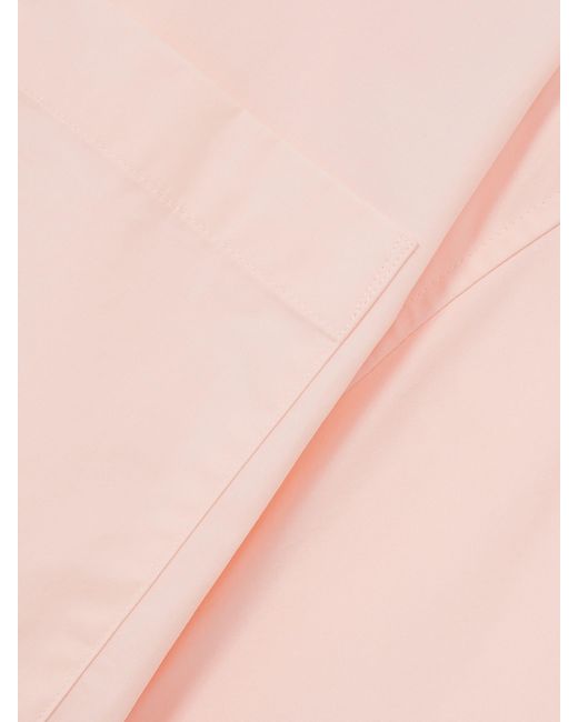 Reiss Natural Jordan - Coral Cotton Short-sleeve Shirt, Us 8