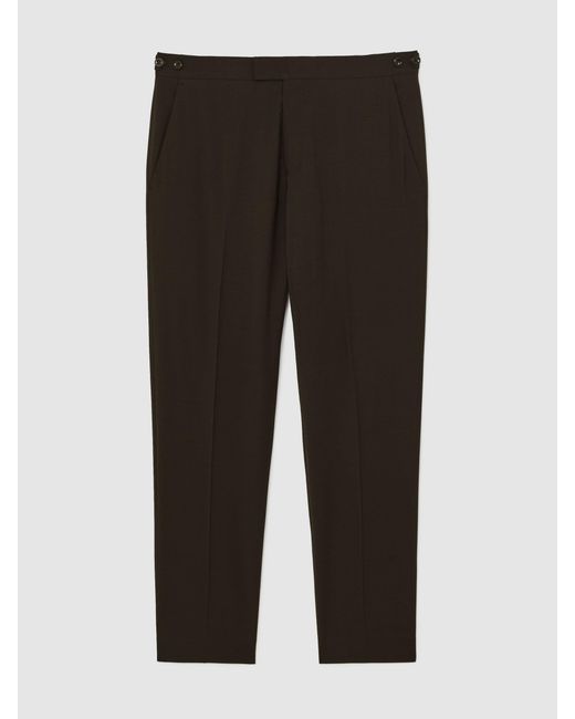 Reiss Natural Classic-Fit Wool-Blend Suit Trousers for men