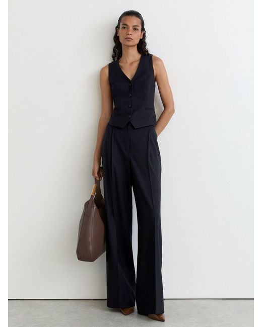 Reiss Blue Waistcoats