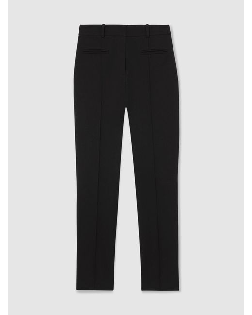 Reiss Natural Pintuck Tapered Trousers