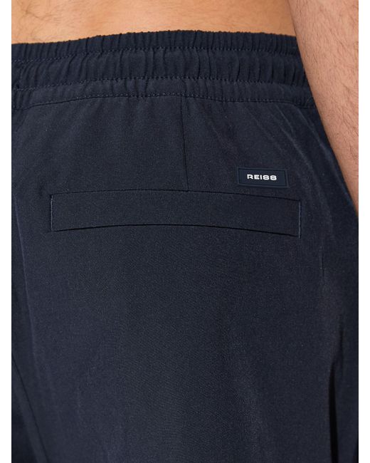 Reiss Blue Cliff - Navy Drawstring Swim Shorts, M for men