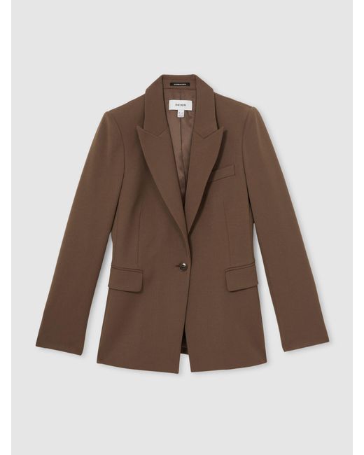 Reiss Natural Single Tailored Breasted Suit Blazer