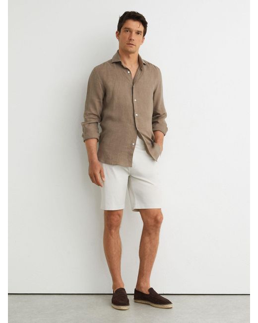 Reiss Multicolor Modern Fit Cotton Blend Chino Shorts, - Resort & Holiday Wear for men