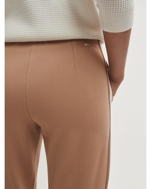 The Upside Natural Petra Flare Joggers Striped