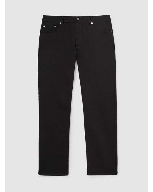 Reiss White Soft-Stretch Straight-Leg Jeans for men