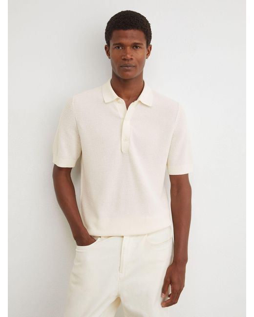 Reiss White Polo Shirt for men