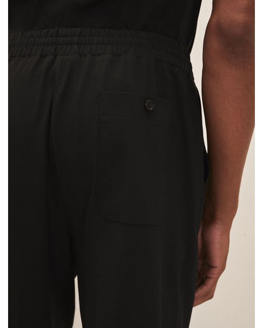 Reiss Black Finale Royal Ballet Wide-Leg Trousers for men