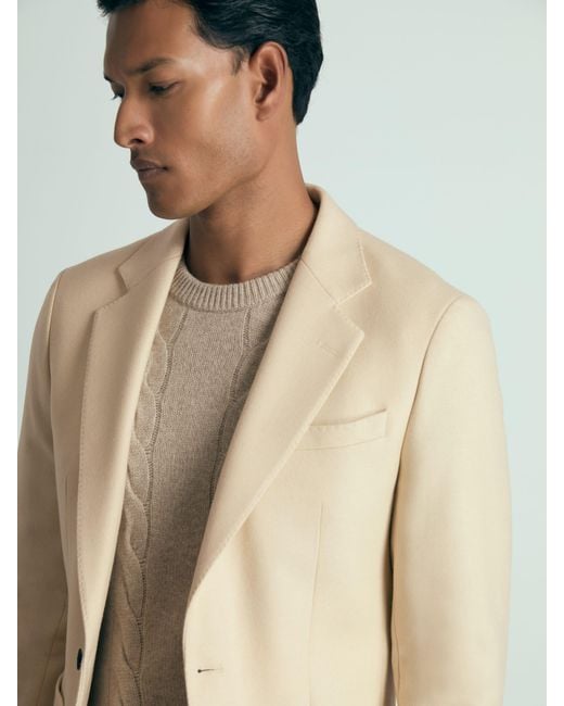 Reiss Natural Charley Blazer Plain for men