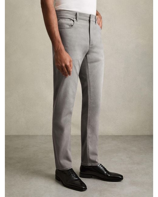 Reiss Multicolor Picton - Light Washed Grey Washed-denim Slim-fit Jeans, 35w X 31l (uk 35 R) for men