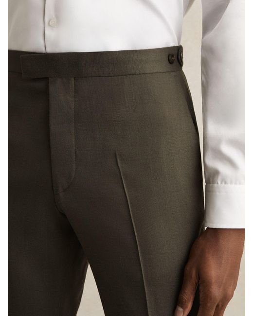 Reiss Natural Slim-Fit Suit Trousers for men