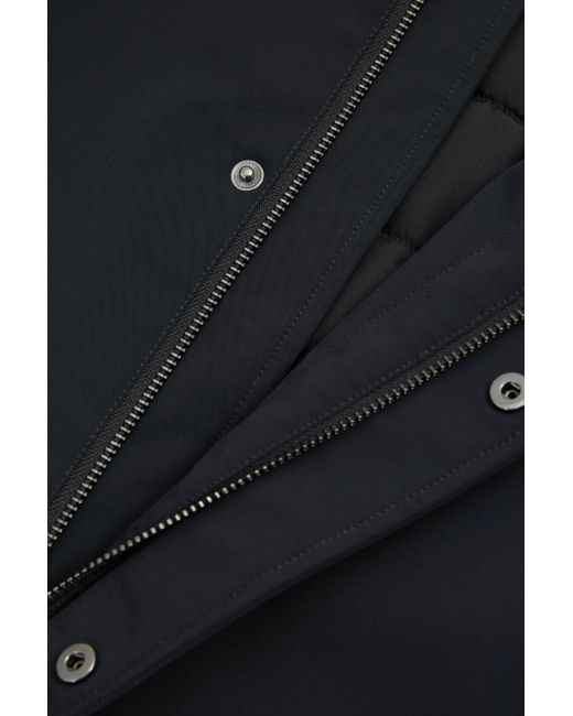 Reiss Black Cologne - Navy Elasticated Hem Harrington Jacket, Xxl for men