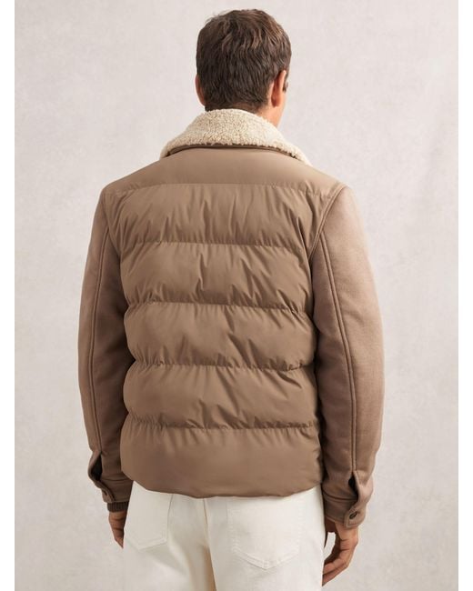 Reiss Natural Maximus - Light Brown Jacket, S for men