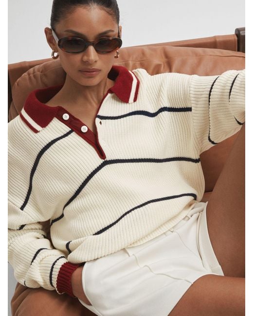 The Upside Natural Wonder Knit Jumper Cotton Striped