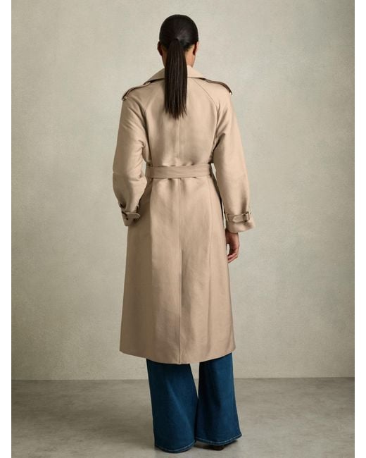 Reiss Natural Trench Coat