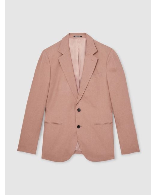 Reiss Natural Slim Fit Single Breasted Suit Blazer for men