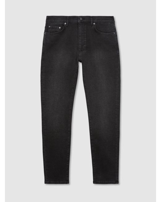 Reiss Brown Slim-Fit Jeans for men