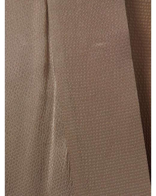 Reiss Brown Textured Belted Kimono