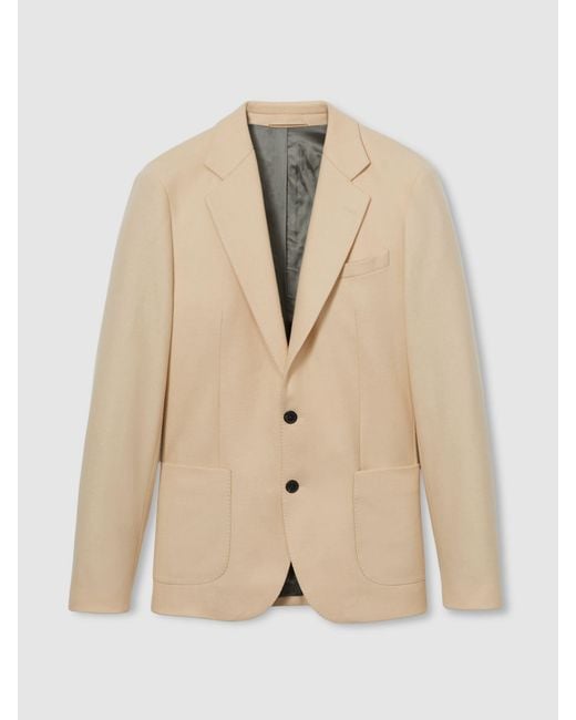 Reiss Natural Charley Blazer Plain for men