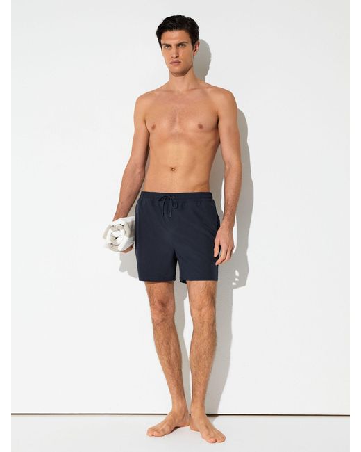 Reiss Blue Cliff - Navy Drawstring Swim Shorts, M for men