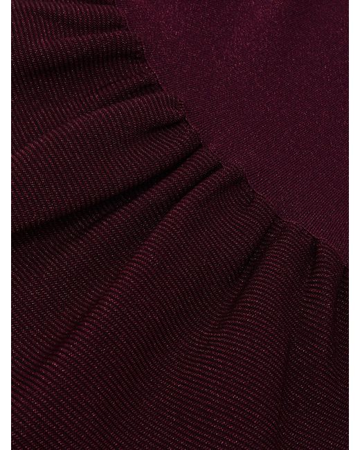 Reiss Multicolor 3-9 Yrs Stretch Metallic Frill-Sleeve Dress