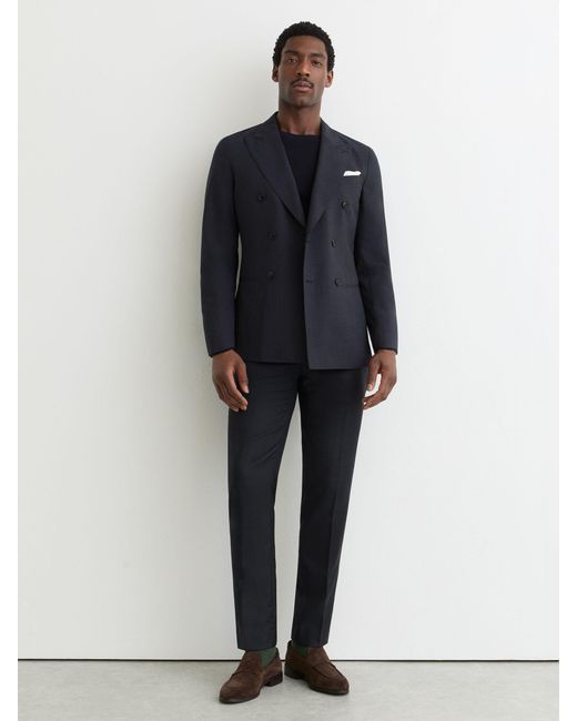 Reiss Blue Suit Trousers for men