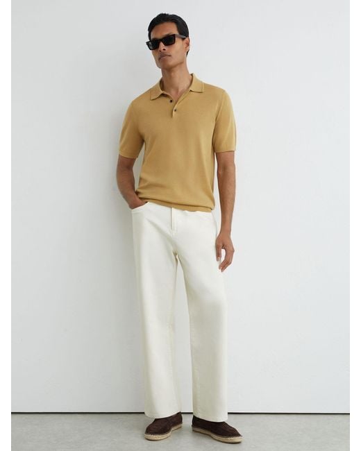 Reiss White Manor - Yellow Polo Shirt, S for men
