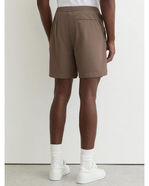 Reiss Multicolor Textured Drawstring Shorts for men