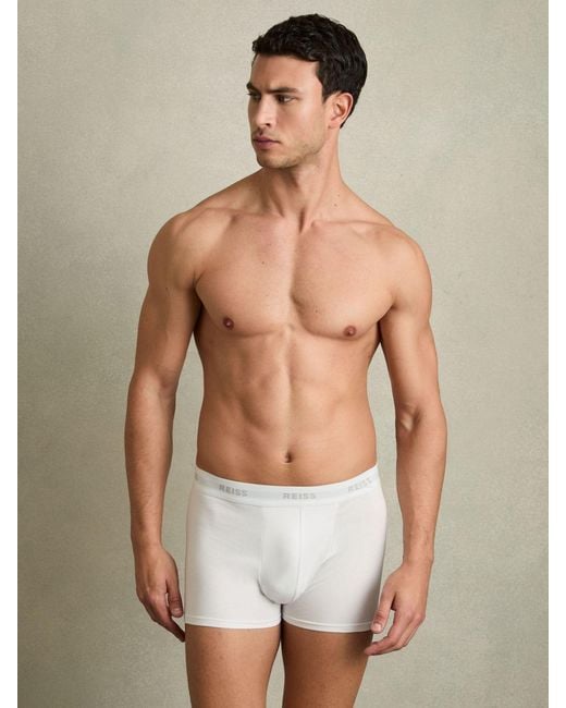 Reiss White Heller - Multi Stretch-cotton Logo-waistband Boxers 3 Pack, S for men