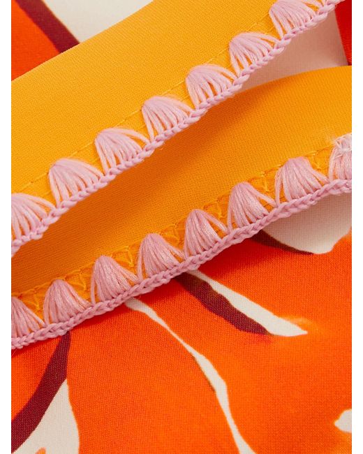 Reiss Multicolor Kids & Floral Print Bikini Top, Size: 2-6 Months
