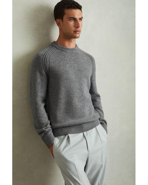 Grey long sleeve jumper new arrivals