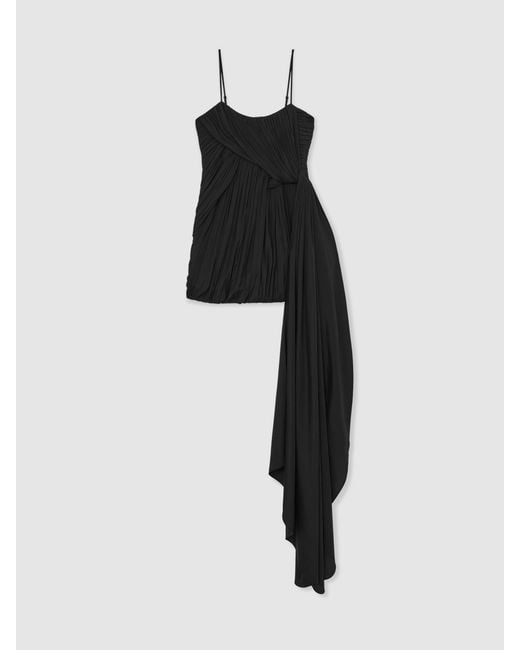 Reiss Sophie - Black | Royal Ballet Pleated Mini Dress, Us 4