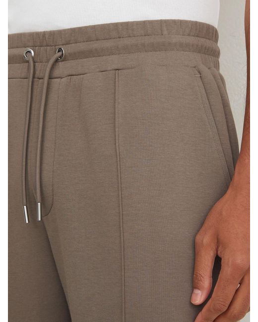 Reiss Multicolor Premium Interlock Straight-Leg Joggers for men