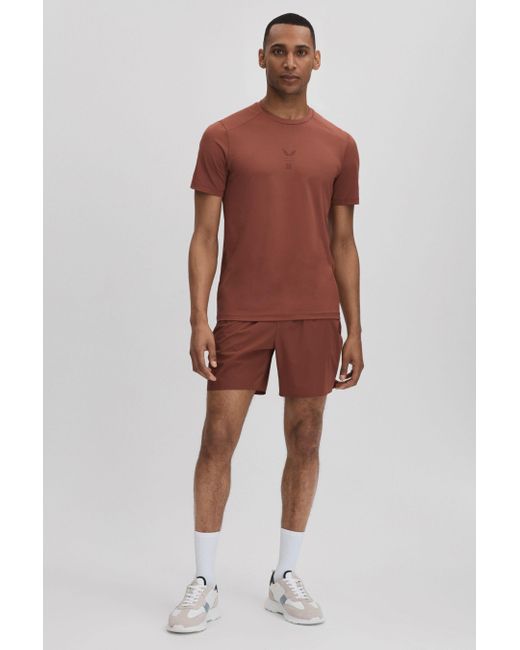 Reiss Multicolor Hudson - Rust Castore Water Repellent Shorts for men