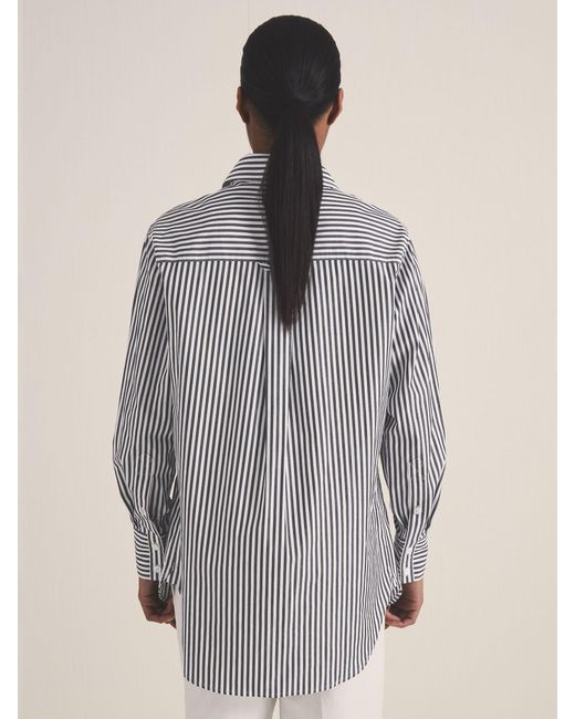 Reiss Natural Reiss White & Navy