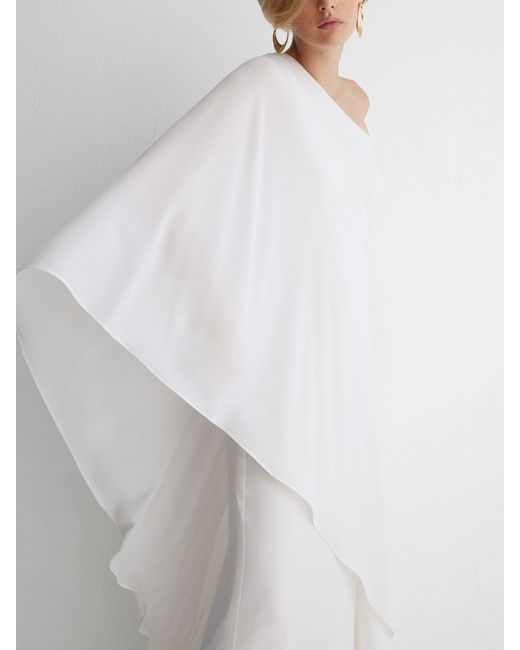 ATELIER Black One-Shoulder Maxi Dress