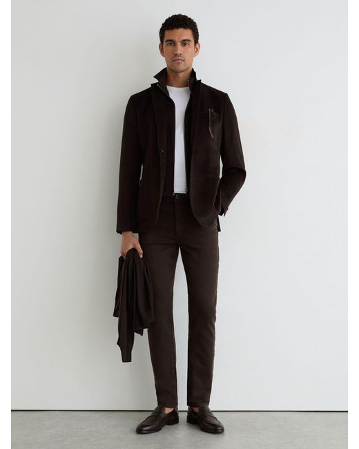Reiss Black Slim-Fit Jeans for men