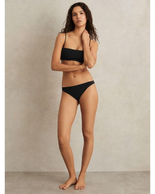 Calvin Klein Black Crepe Bikini