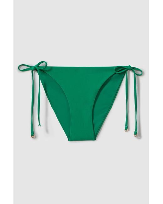 Reiss Riah - Green Side Tie Bikini Bottoms