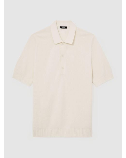Reiss White Polo Shirt for men